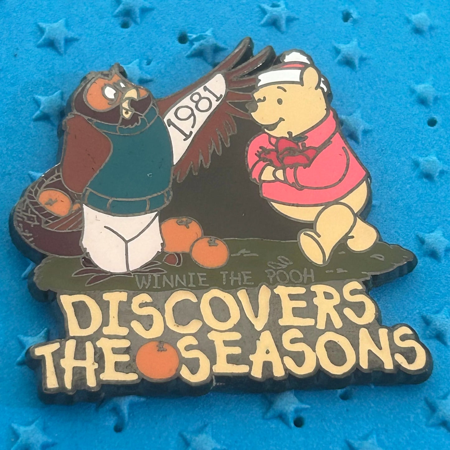 2001 - Winnie The Pooh - Discover The Seasons - Disney Pin
