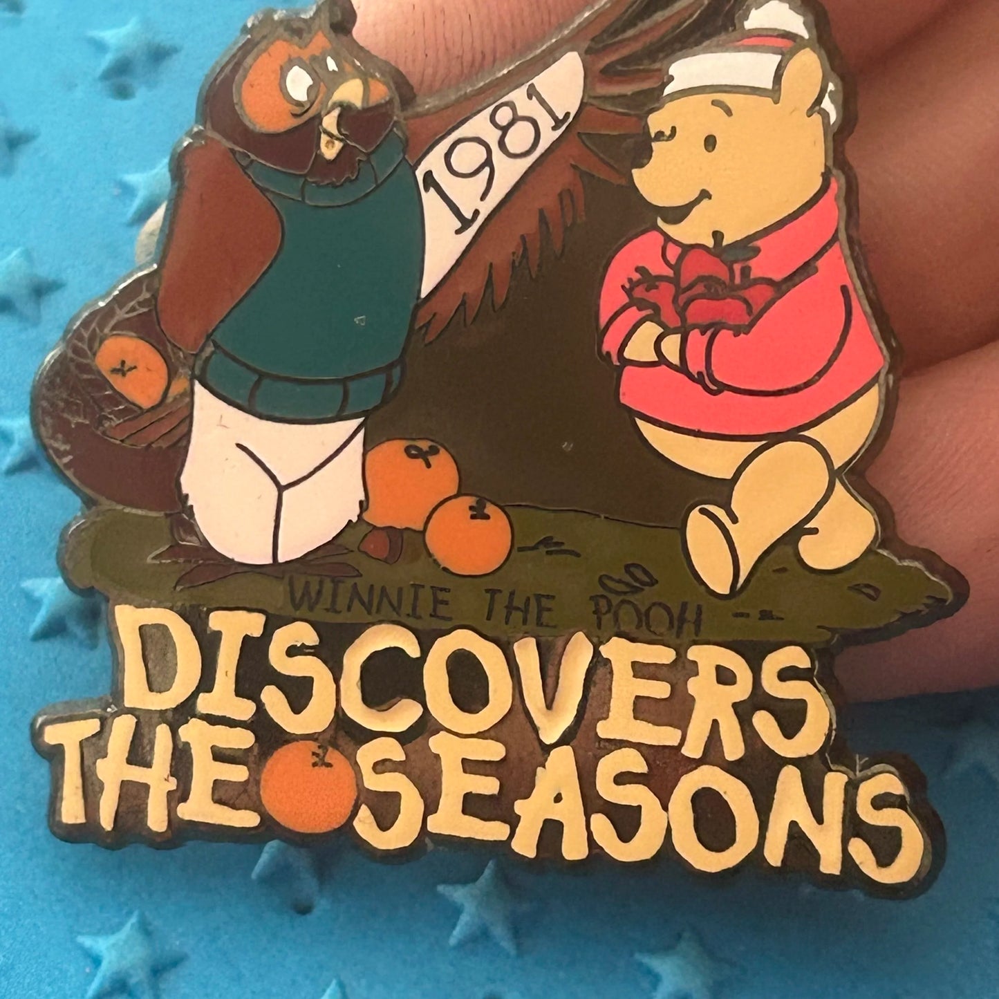 2001 - Winnie The Pooh - Discover The Seasons - Disney Pin
