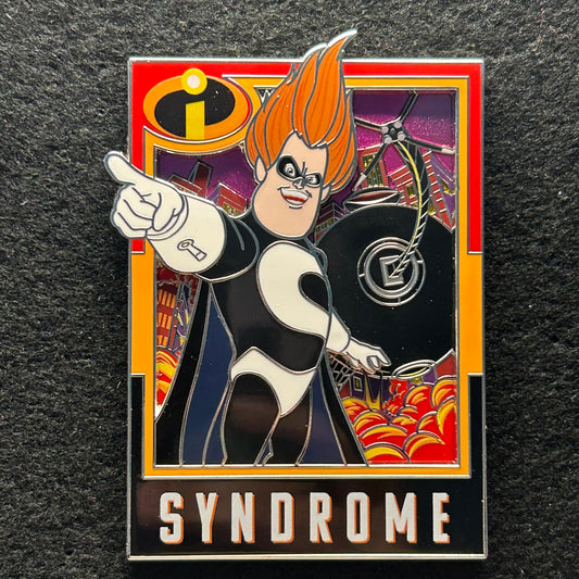 2024 - Syndrome - The Incredibles - Villain - WDI - LE 300 - Disney Pin on Pin