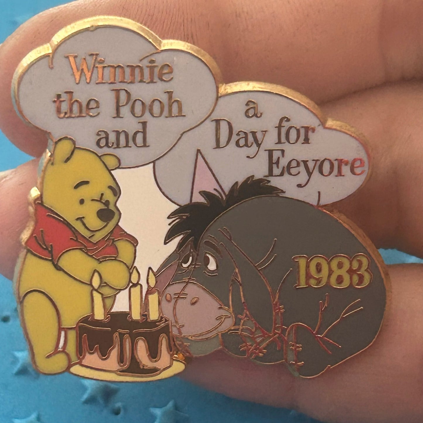 2001 - Winnie The Pooh - A Day For Eeyore -  Birthday - Disney Pin