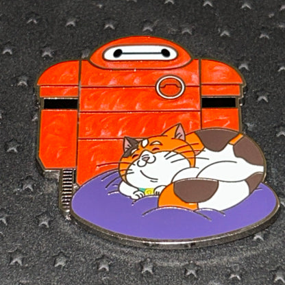2024 - Baymax and Sleeping Mochi - Big Hero 6 - Disney Pin