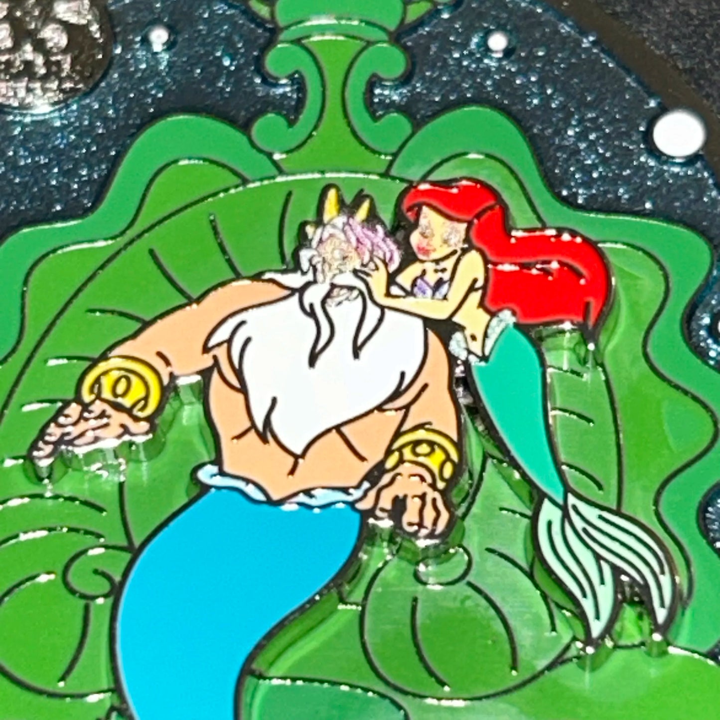 2024 - Ariel and King Triton - Little Mermaid - 30th Anniversary- LE 4,000 - Pin