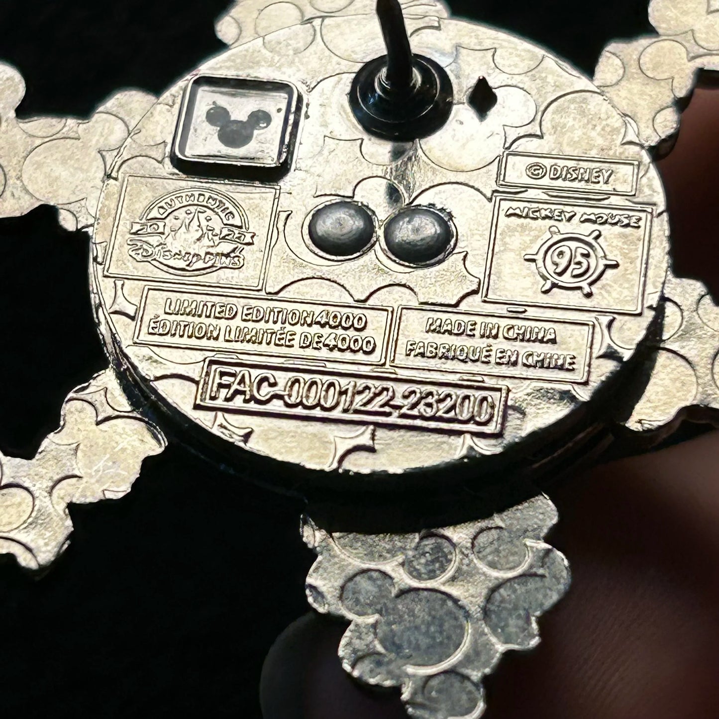 2023 - Mickey Mouse - 95 Years - Spinner - LE 4,000 - Disney Pin