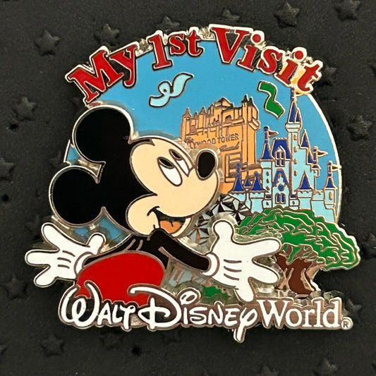 2016 - Mickey Mouse - First Visit - WDW - Epcot, Hollywood Studios, DAK, and MGK - Pin