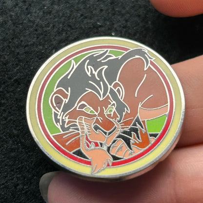 2012 - Scar - Lion King - Good vs Evil - Mystery Pin