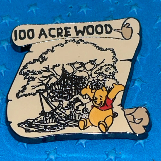 2001 - Winnie The Pooh - Hundred Acre Woods - Tree House - Disney Pin