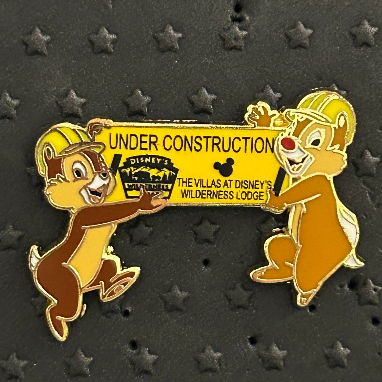 2015 - Chip and Dale - Wilderness Lodge - WDW - Construction - Disney Pin