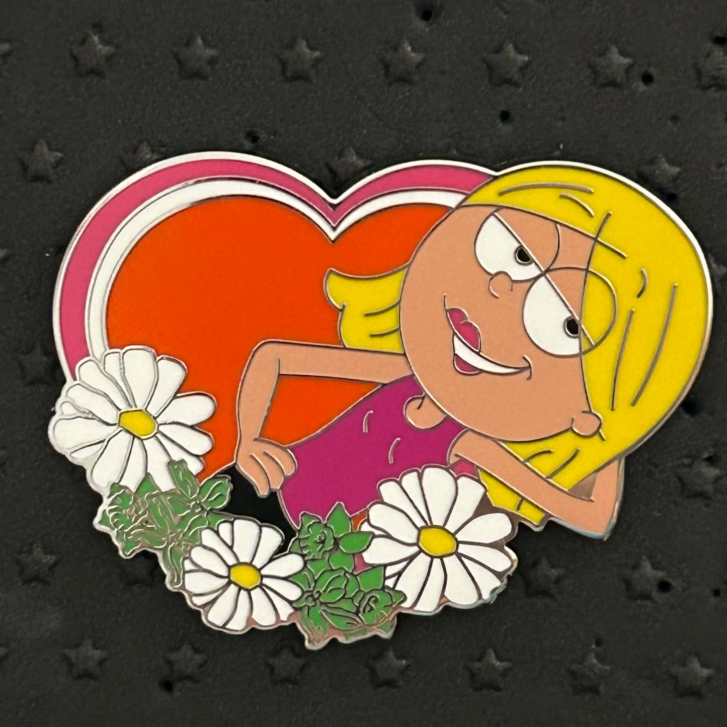 2024 - Lizzie McGuire - Red Heart and Flowers - Disney Pin