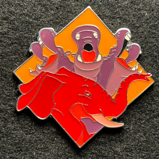 2023 - Elephant and Hippos - Lion King - Diamond Shaped - Mystery Pin