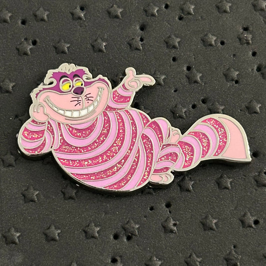 2024 - Cheshire Cat - Alice In Wonderland - Glitter Characters - Pin