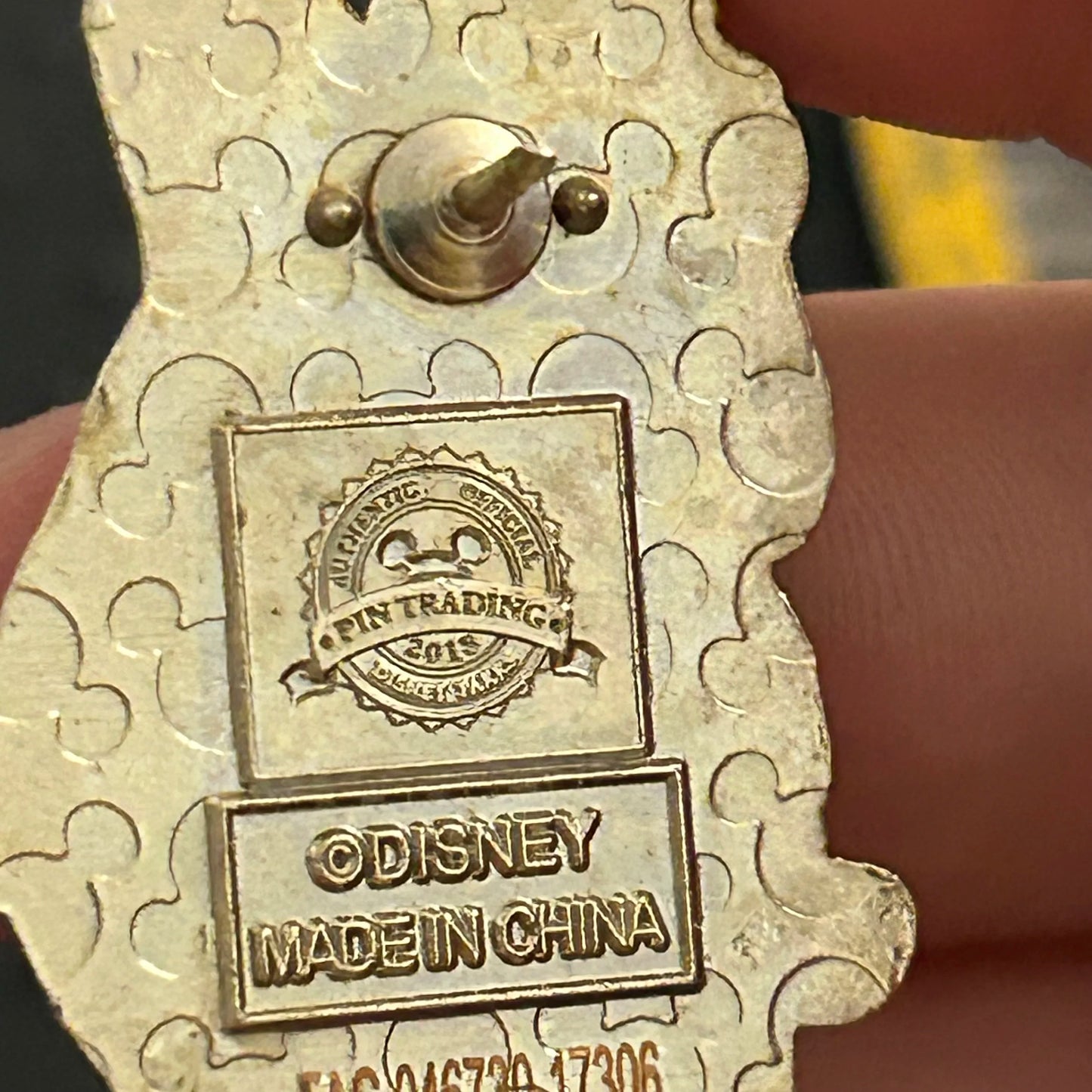2018 - Officer Benjamin Clawhauser - Cheetah - Zootipia - ZPD - Pin