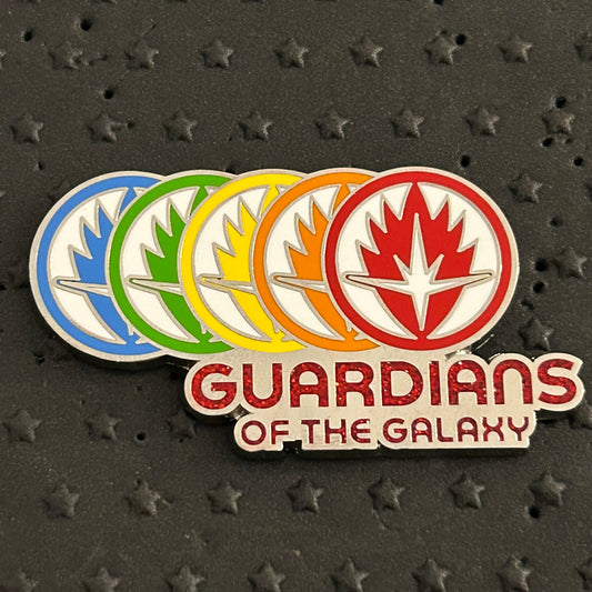 2022 - Guardian's of the Galaxy - Cosmic Rewind - Rainbow - Opening Day - Logo - Pin