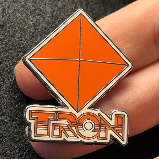 2023 - Tron - Orange - Logo - Disney Pin