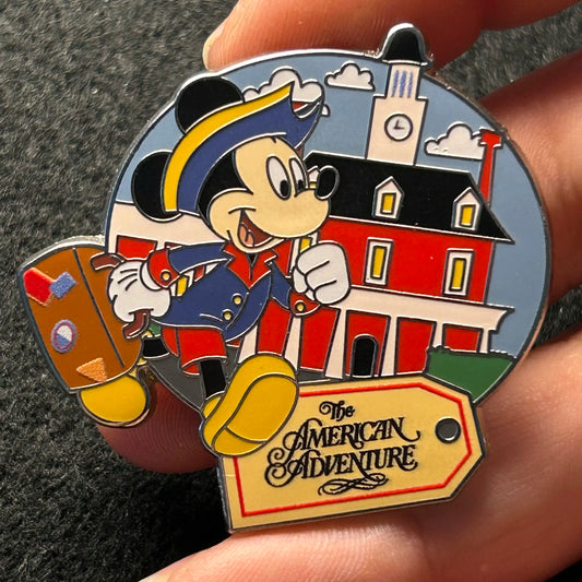 2024 - Mickey Mouse - American Adventure - EPCOT - World Showcase - Disney Pin