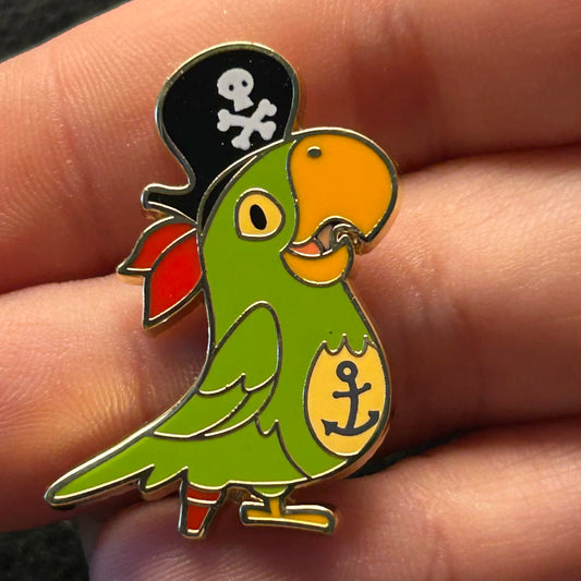 2023 - Peg Leg Parrot - Pirates of the Caribbean - Booster Series - Disney Pin