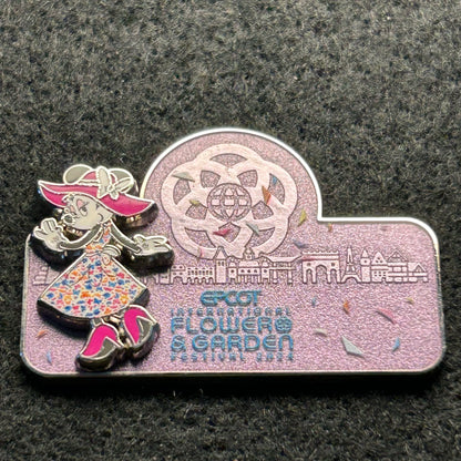 2024 - Minnie Mouse - LR - WDW - EPCOT - Flower and Garden - Disney Pin