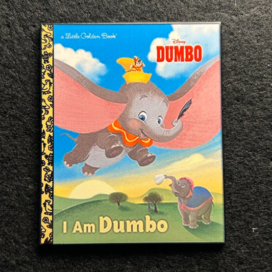 Fantasy - Dumbo - Book Cover - A Little Golden Book - I Am Dumbo - Pin