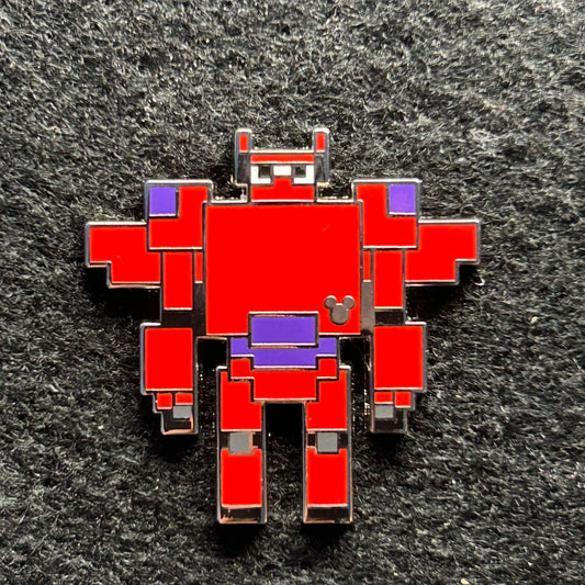 2019 - Baymax - Big Hero 6 - Pixel Series - Hidden Mickey - Disney Pin