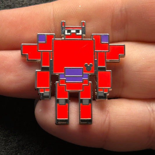 2019 - Baymax - Big Hero 6 - Pixel Series - Hidden Mickey - Disney Pin
