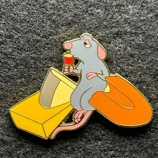 Loungefly - Remy - With Wine and Cheese - Ratatouille - Disney Pin