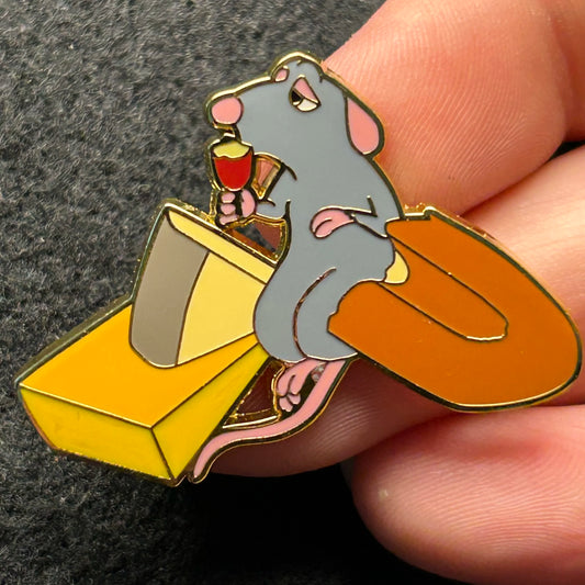 Loungefly - Remy - With Wine and Cheese - Ratatouille - Disney Pin