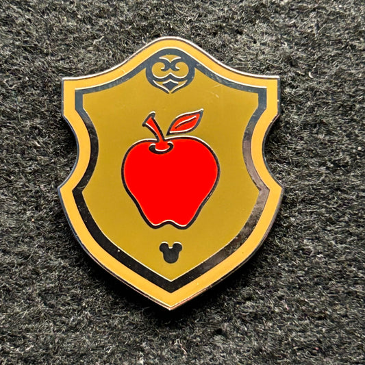 2018 - Apple - Snow White - Princess Crest Series - Hidden Mickey Pin