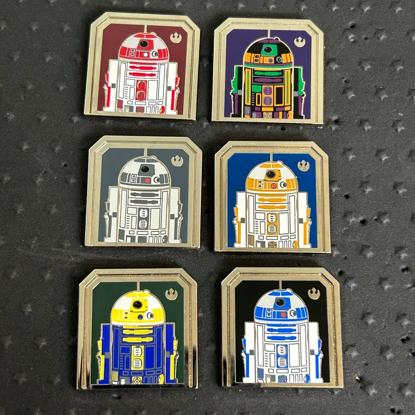 FULL SET - 2024 - Droids - Star Wars - Hidden Disney Series - Pins