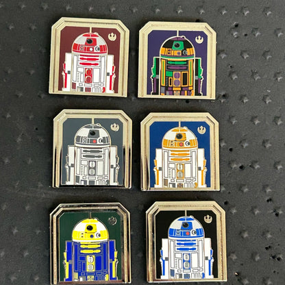 FULL SET - 2024 - Droids - Star Wars - Hidden Disney Series - Pins