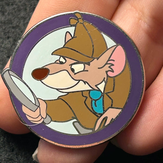 2012 - Basil - Great Mouse Detective - Good Vs Evil - Mystery Pin