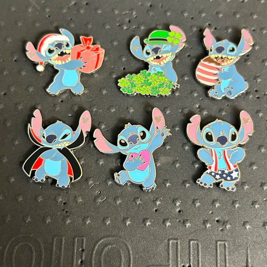 FULL SET - 2024 - Stitch - Hidden Disney Series - Disney Pins