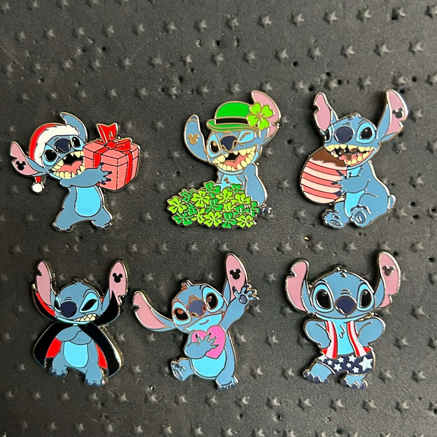 FULL SET - 2024 - Stitch - Hidden Disney Series - Disney Pins