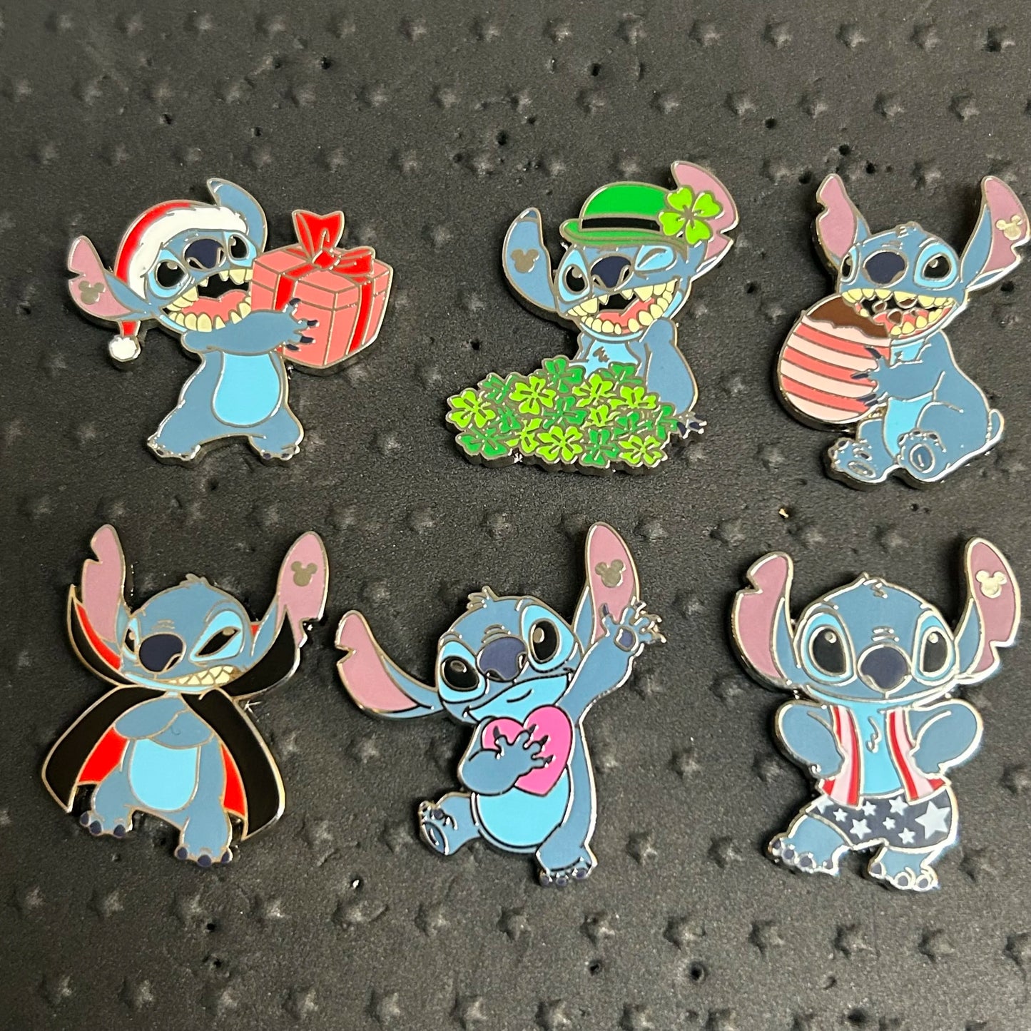 FULL SET - 2024 - Stitch - Hidden Disney Series - Disney Pins