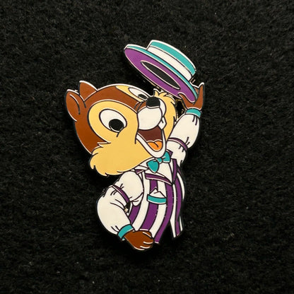 2024 - Chip - Dapper Dan - Booster Series - Disney Pin