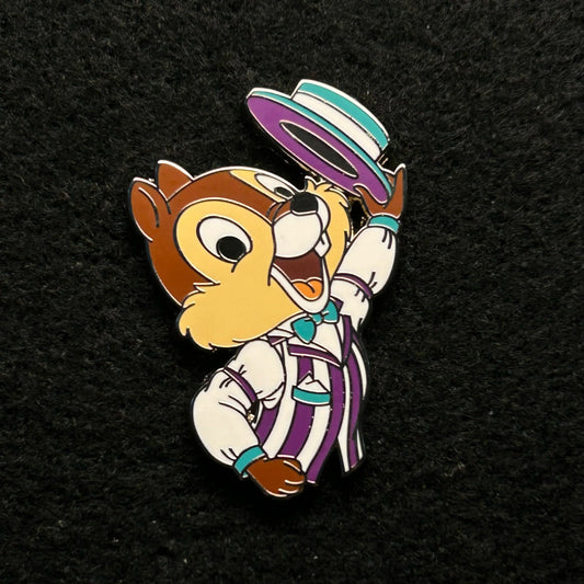 2024 - Chip - Dapper Dan - Booster Series - Disney Pin