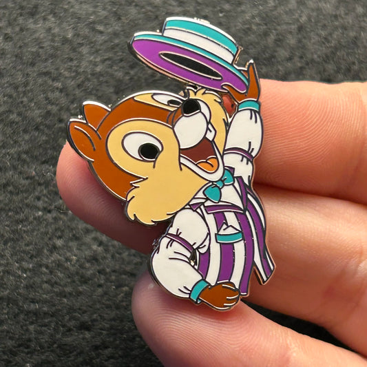 2024 - Chip - Dapper Dan - Booster Series - Disney Pin