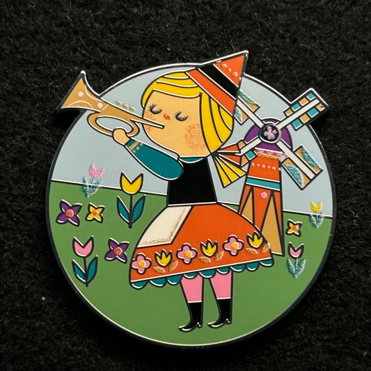 2024 - Dutch Girl - Holland - It’s A Small World - Mystery Series - Disney Pin