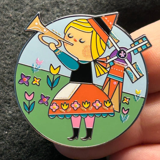 2024 - Dutch Girl - Holland - It’s A Small World - Mystery Series - Disney Pin