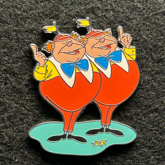 2024 - Tweedledee and Tweedledum - Alice in Wonderland - Disney Pin