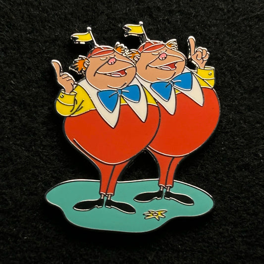2024 - Tweedledee and Tweedledum - Alice in Wonderland - Disney Pin