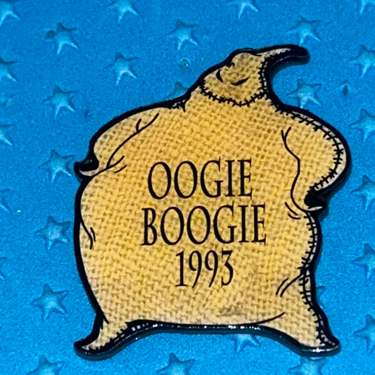 2001 - Oogie Boogie - NBC 1993 - Disney Pin