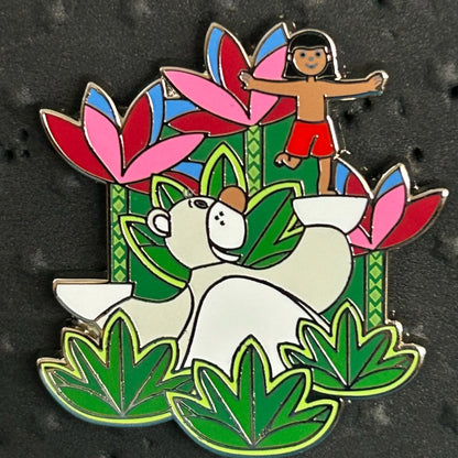 2023 - Baloo and Mowgli - Small World - Mystery Pin