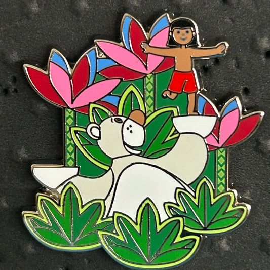 2023 - Baloo and Mowgli - Small World - Mystery Pin