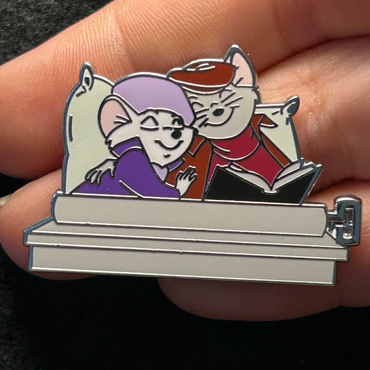 2022 - Bianca and Bernard - Sleeping Characters - Mystery Pin