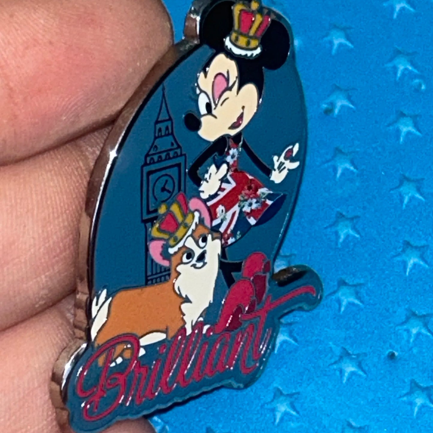 2020 - Minnie Mouse - Brilliant - United Kingdom - EPCOT - Corgi - Disney Pin