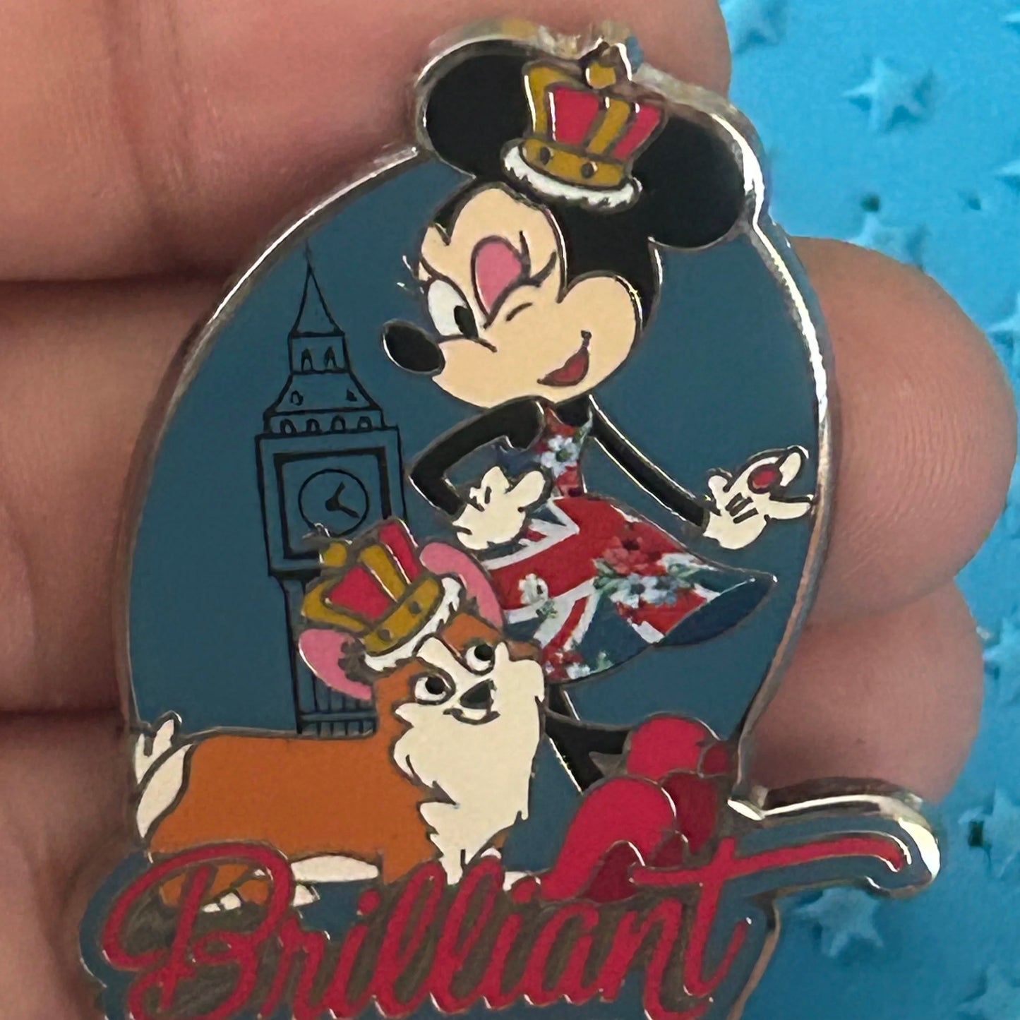 2020 - Minnie Mouse - Brilliant - United Kingdom - EPCOT - Corgi - Disney Pin