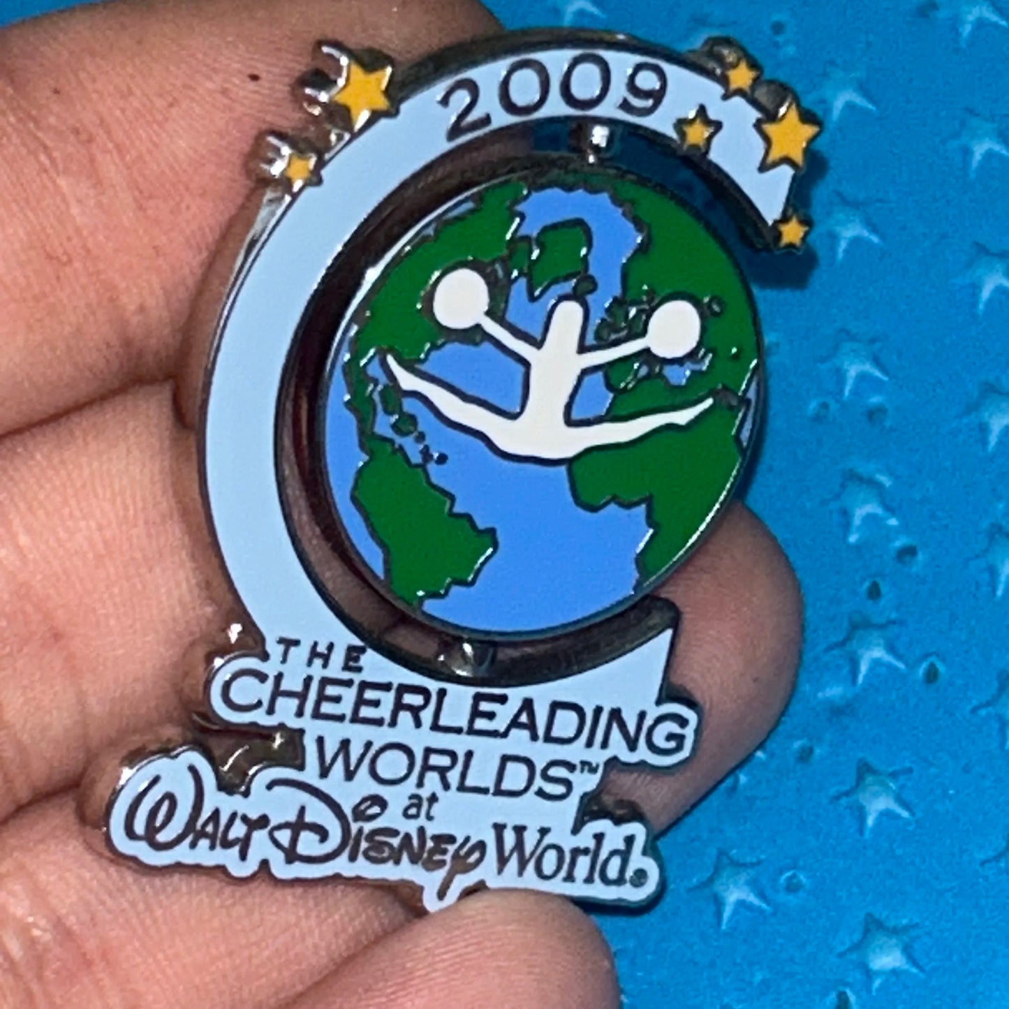 2009 - WDW - The Cheerleading Worlds - Spinner - Disney Pin