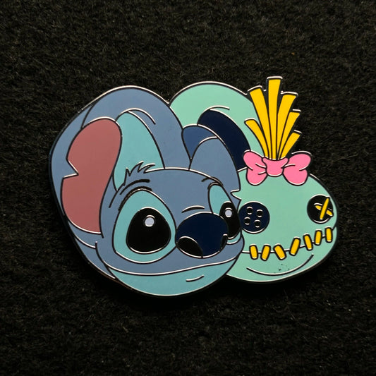 2025 - Stitch and Scrump - Slippers - Mystery Series - Disney Pin
