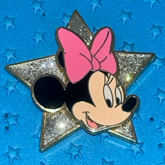 DSF - Minnie Mouse - Glitter Star - Side Profile - Disney Pin