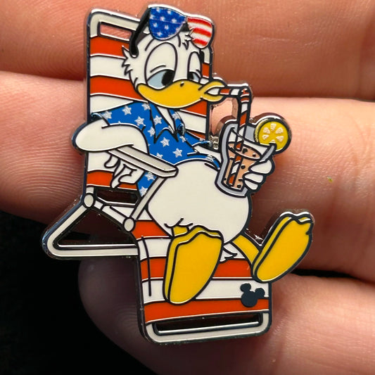 2025 - Donald Duck - 4th of July - Hidden Disney Pin