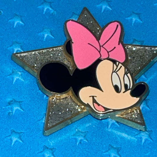 DSF - Minnie Mouse - Glitter Star - Side Profile - Disney Pin